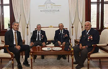 Vali Aktaş, Kıbrıs Gazilerini Ağırladı