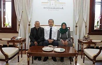 Vali Aktaş, Şehit Ailesi İle Yakından İlgilendi