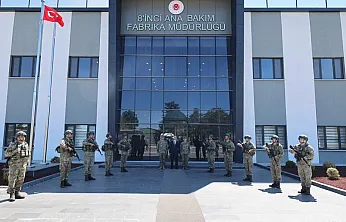 Vali Aktaş, Türkiye'de Tek Üretim Yapan Fabrikada İncelemede Bulundu