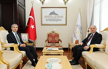 Vali Aktaş, Vali Akın İle Görüştü
