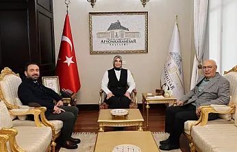 Vali Yiğitbaşı, Afyon'un Önde Gelen İş İnsanlarını Kabul Etti