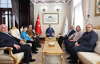 Vali Yiğitbaşı, BİK Üyesi Özdemir'i Kabul Etti