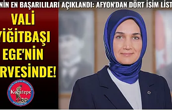 Vali Yiğitbaşı Ege'nin Zirvesinde!