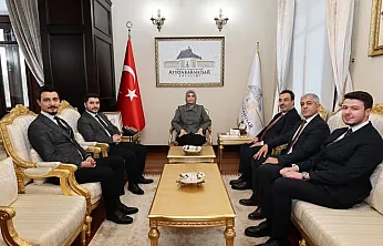 Vali Yiğitbaşı, Eğitimcileri Kabul Etti