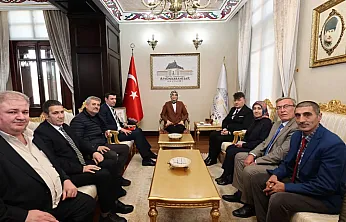 Vali Yiğitbaşı, Şoförler Odası Yönetimini Kabul Etti