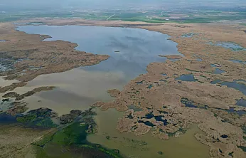Yağışlar Eber Gölü'ne Can Verdi