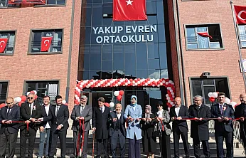 Yakup Evren Ortaokulu Törenle Açıldı