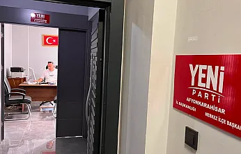 Yeni Parti Afyon'da İl Başkanlığı İçin Ön Seçim Yapacak