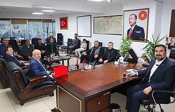 Yeniden Refah Heyetinden Başkan Kavak'a Ziyaret