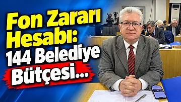 Fon Zararı Hesabı: 144 Belediye Bütçesi…