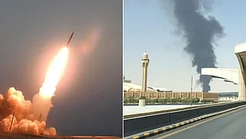 Riyad'da Füze Alarmı: 4 Yaralı, 15 Evde Hasar