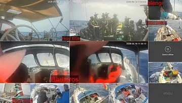 Sumud Filosu'na İsrail Yeniden Taciz Saldırısında Bulundu