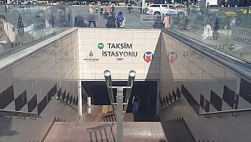Taksim Metro'da korsan gösteri önlemi