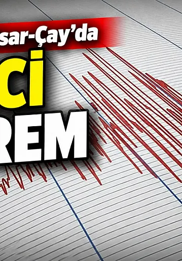 Afyonkarahisar-Çay'da ikinci Deprem