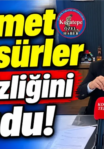 Mehmet Mühsürler Sessizliğini Bozdu!