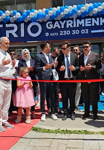 Önce Afyon, Sonra Türkiye, Sonra Dünya TRIO Gayrimenkul Büyük Hedeflerle Açıldı