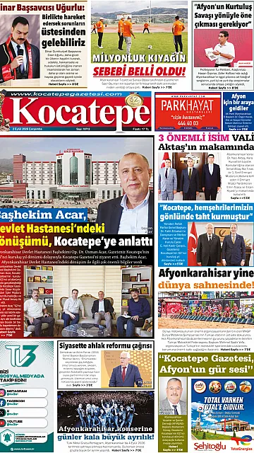 E-Gazete - Tarih: 02 Eylül 2026