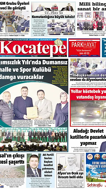 E-Gazete - Tarih: 04 Şubat 2026