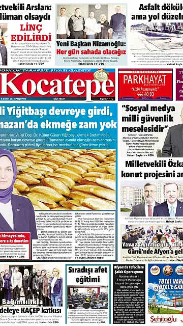 E-Gazete - Tarih: 05 Şubat 2026