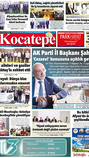 E-Gazete - Tarih: 05 Haziran 2026