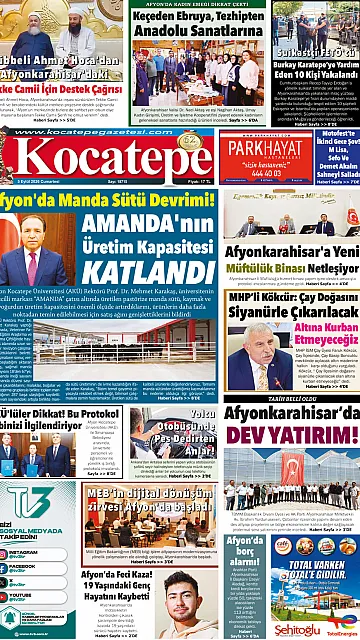 E-Gazete - Tarih: 05 Eylül 2026