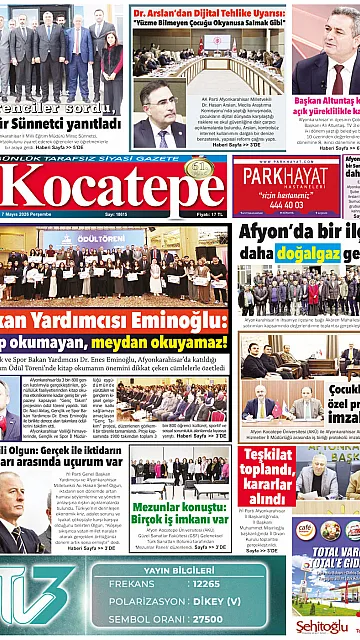 E-Gazete - Tarih: 07 Mayıs 2026