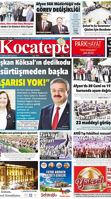 E-Gazete - Tarih: 07 Temmuz 2025