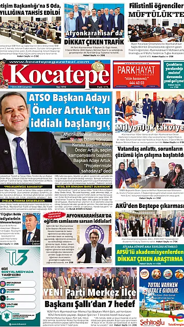 E-Gazete - Tarih: 07 Ekim 2026