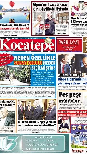 E-Gazete - Tarih: 08 Temmuz 2026