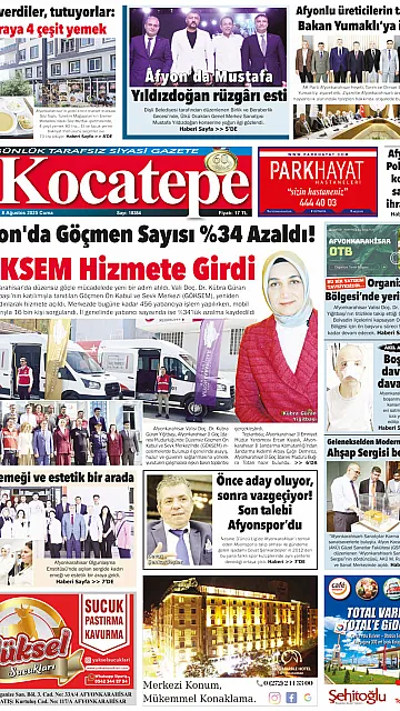 E-Gazete - Tarih: 08 Ağustos 2025