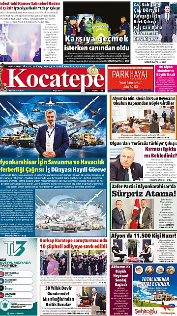 E-Gazete - Tarih: 08 Eylül 2026
