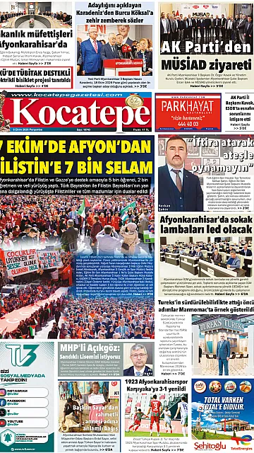 E-Gazete - Tarih: 08 Ekim 2026
