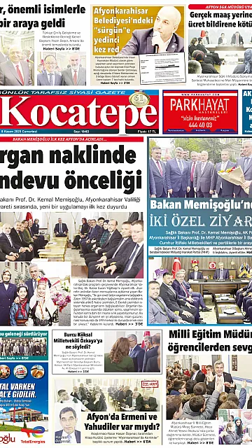E-Gazete - Tarih: 08 Kasım 2025