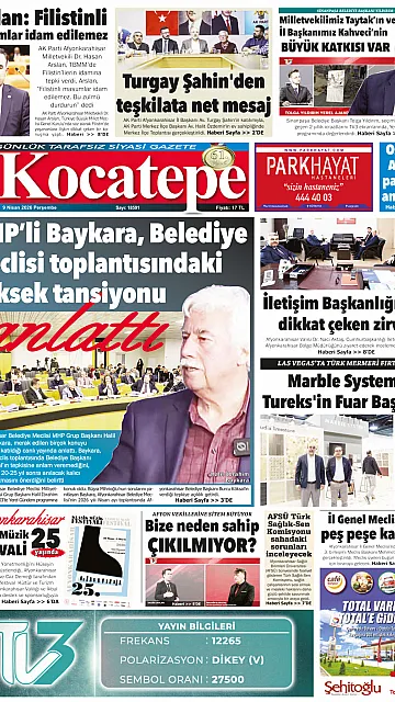 E-Gazete - Tarih: 09 Nisan 2026