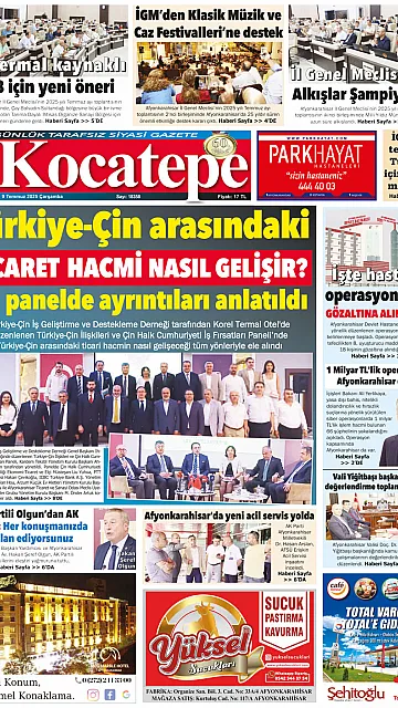 E-Gazete - Tarih: 09 Temmuz 2025