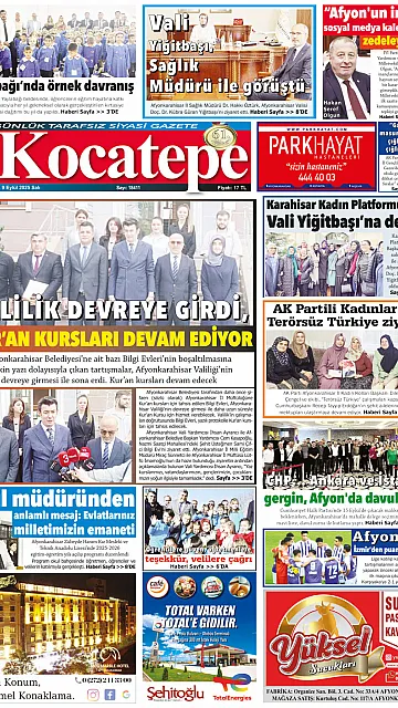E-Gazete - Tarih: 09 Eylül 2025