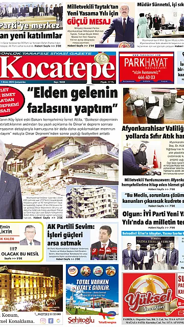 E-Gazete - Tarih: 01 Ekim 2025