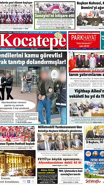 E-Gazete - Tarih: 01 Mayıs 2025