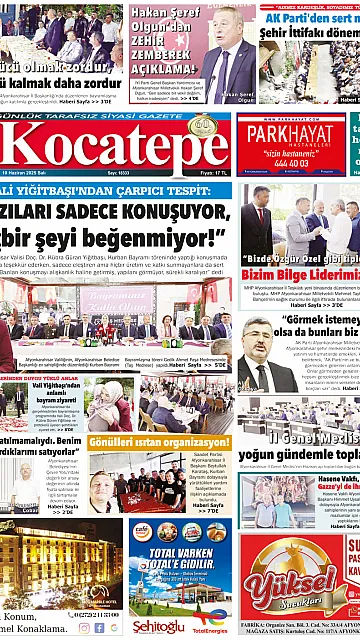 E-Gazete - Tarih: 10 Haziran 2025