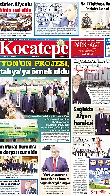 E-Gazete - Tarih: 10 Aralık 2025