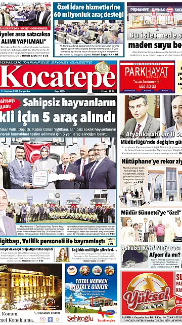 E-Gazete - Tarih: 11 Haziran 2025