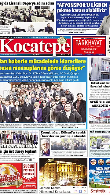 E-Gazete - Tarih: 11 Ocak 2025
