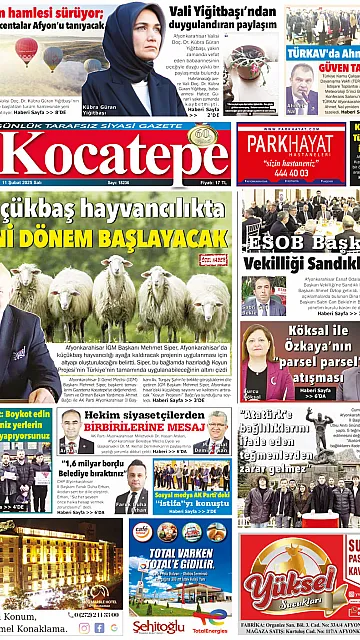 E-Gazete - Tarih: 11 Şubat 2025