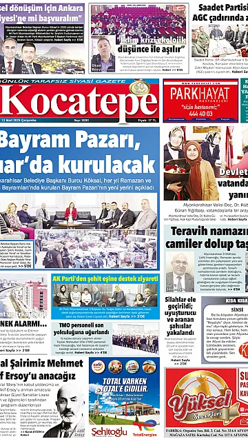 E-Gazete - Tarih: 12 Mart 2025