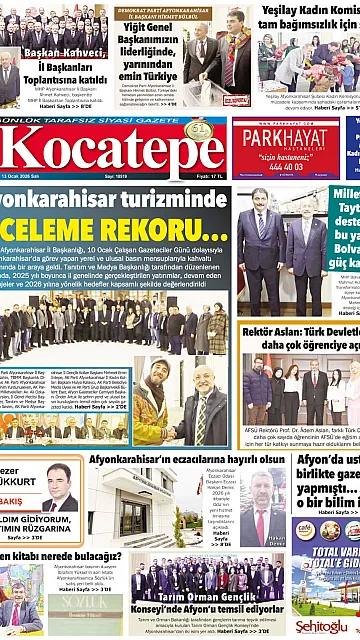 E-Gazete - Tarih: 13 Ocak 2026