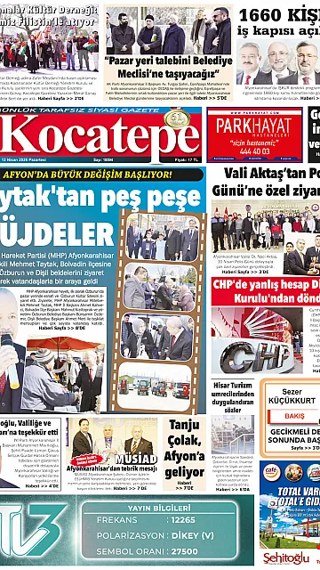 E-Gazete - Tarih: 13 Nisan 2026
