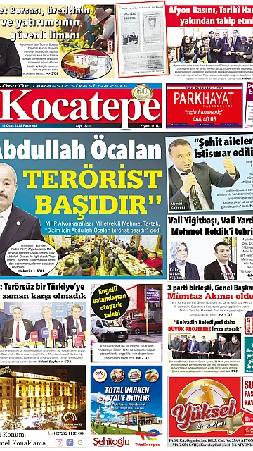 E-Gazete - Tarih: 13 Ocak 2025