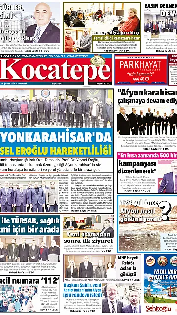 E-Gazete - Tarih: 14 Şubat 2026