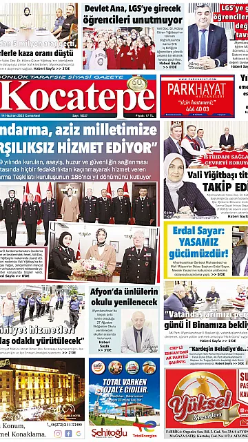 E-Gazete - Tarih: 14 Haziran 2025