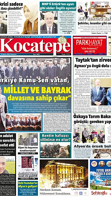 E-Gazete - Tarih: 14 Nisan 2025